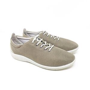 Clarks Womens 8 Cloud Steppers Sillian Tino Sneakers Casual Walking Shoes Tan